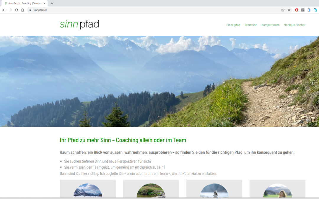 Website sinnpfad.ch